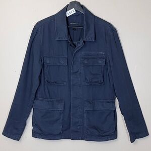 John Varvatos USA Cotton Lightwight Field Pockets Jacket - Men's Size S